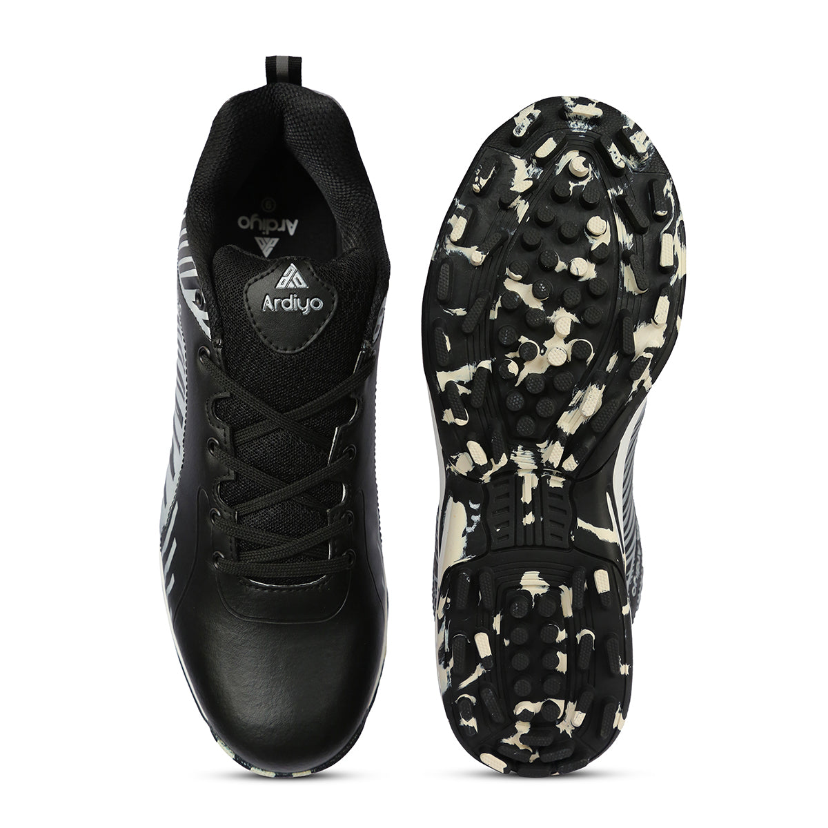 ARDIYO GLADIATOR 1.0 Men's CRIKET HOCKEY Shoes for Men I Sport Shoes for Boys with Rubber and EVA Midsole