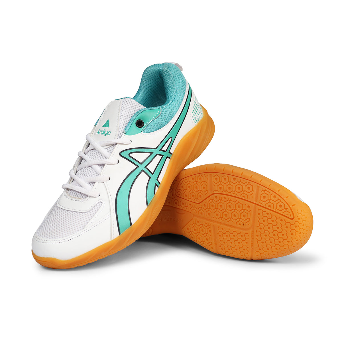 ARDIYO Eco Badminton Men's Running Shoes for Men I Sport Shoes for Boys with Rubber Sole