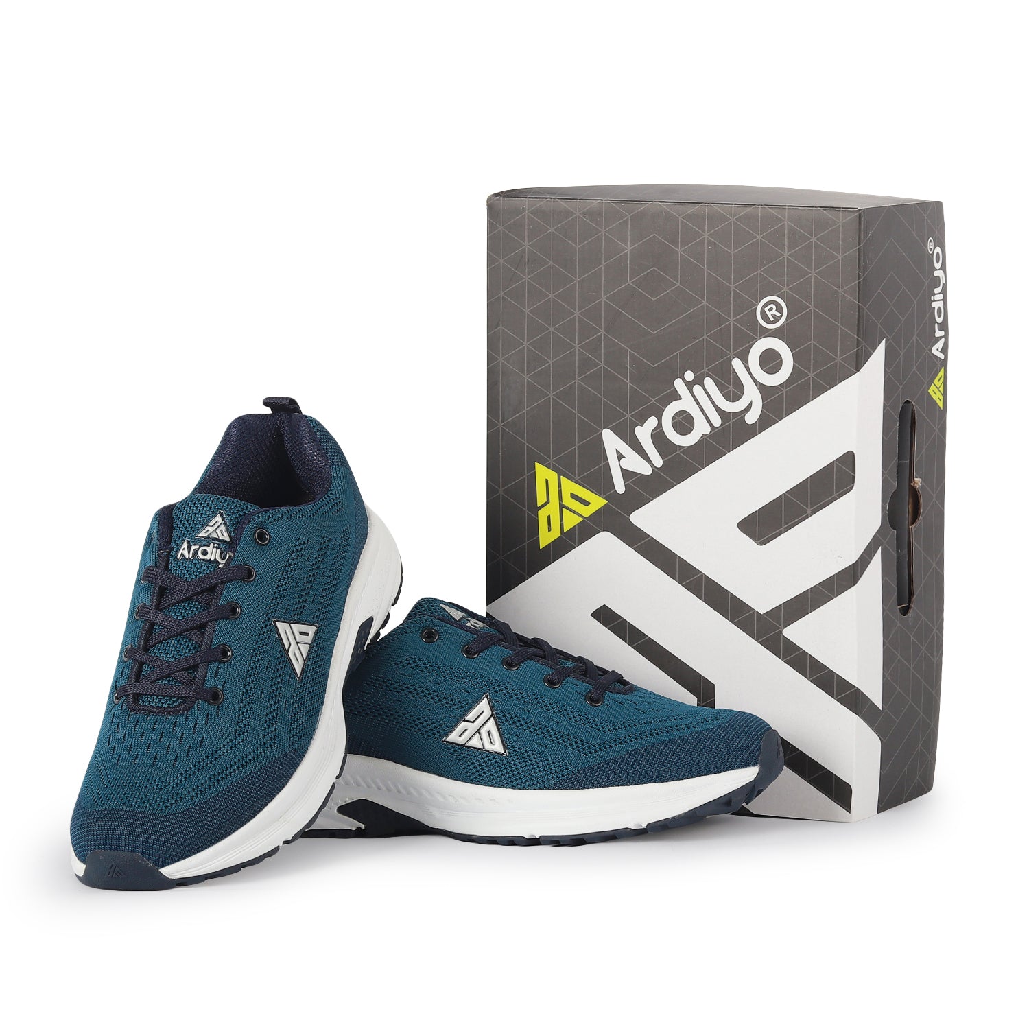 ARDIYO Flyknit 21 Men's Running Shoes for Men I Sport Shoes for Boys with Eva Sole