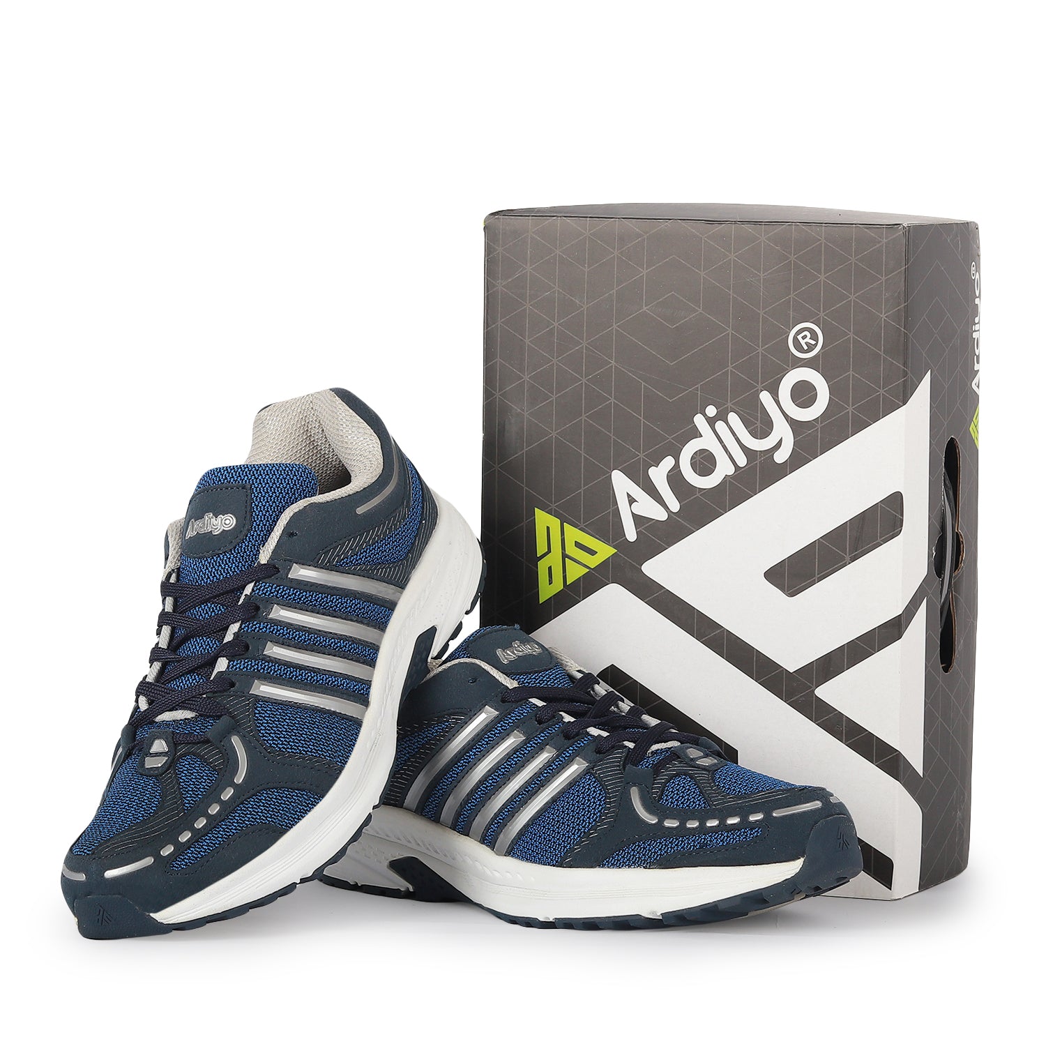 ARDIYO Men's Running Walking Gym Shoes | Men's Shoes with Breathable Mesh Upper and Anti-Slip Outsole | Extra Supportive