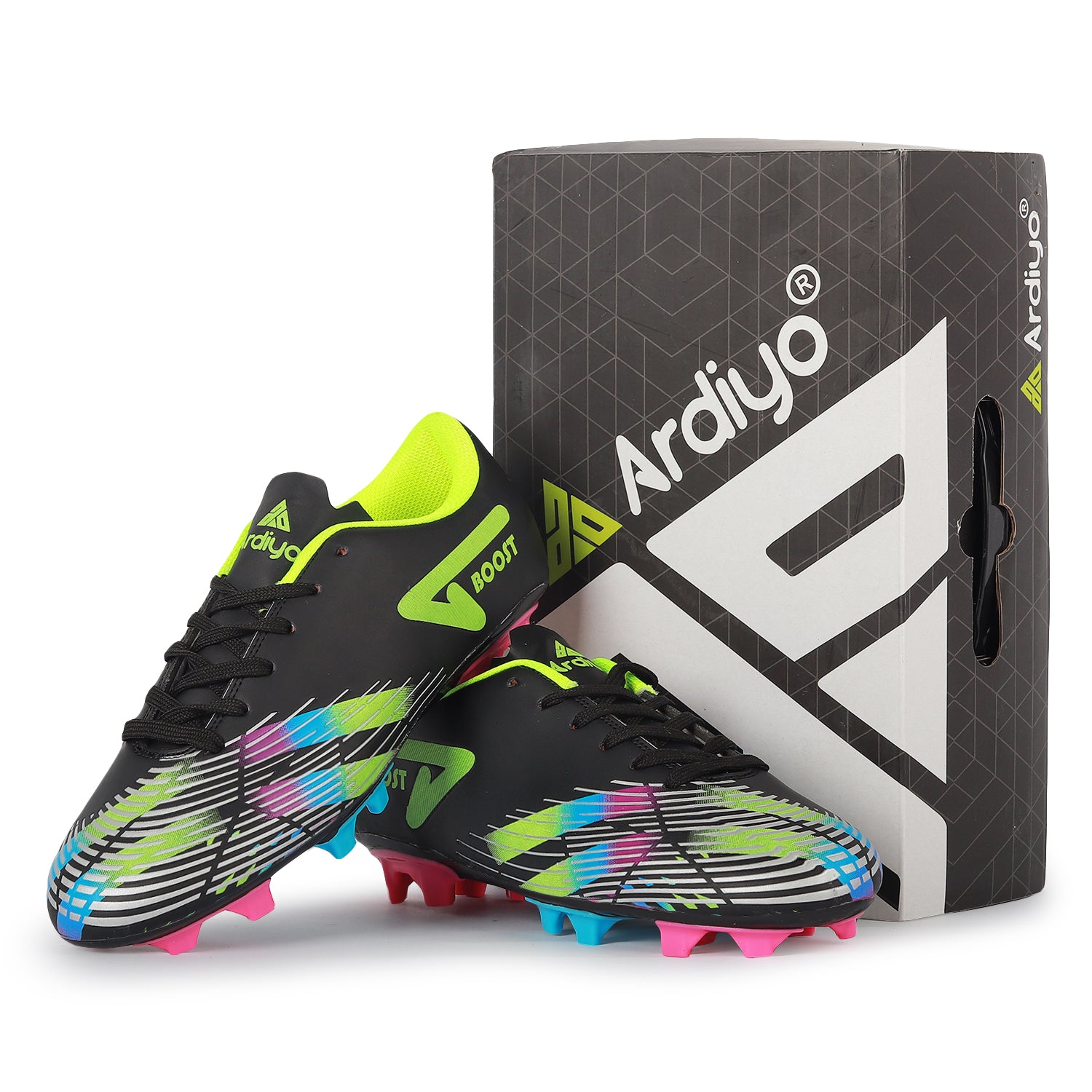 Ardiyo Football studs Boost PU upper TPU sole