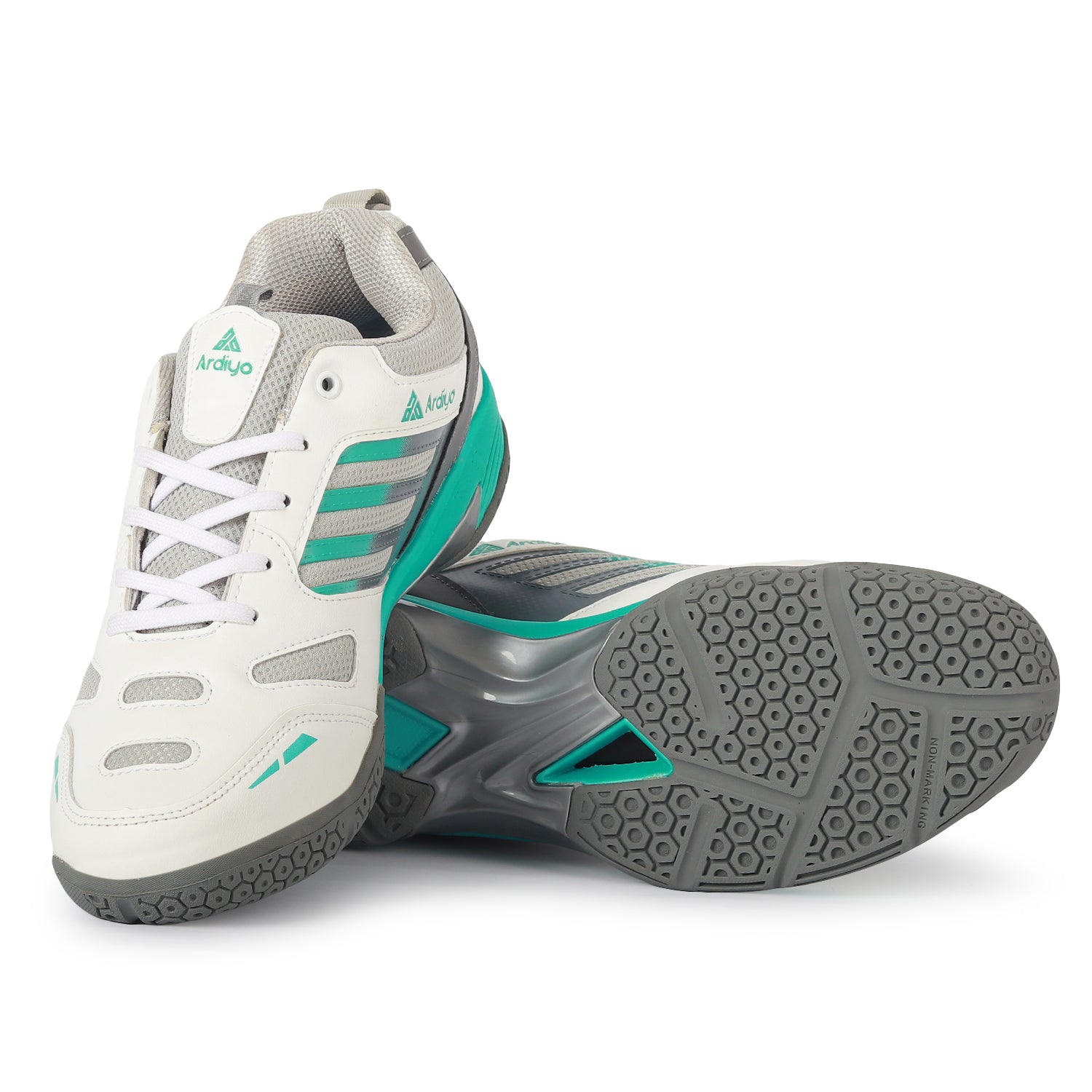 ARDIYO CHAMP BADMINTON COURT TENNIS Shoes for Men | Sports Shoes for Men with EVA/Rubber Sole