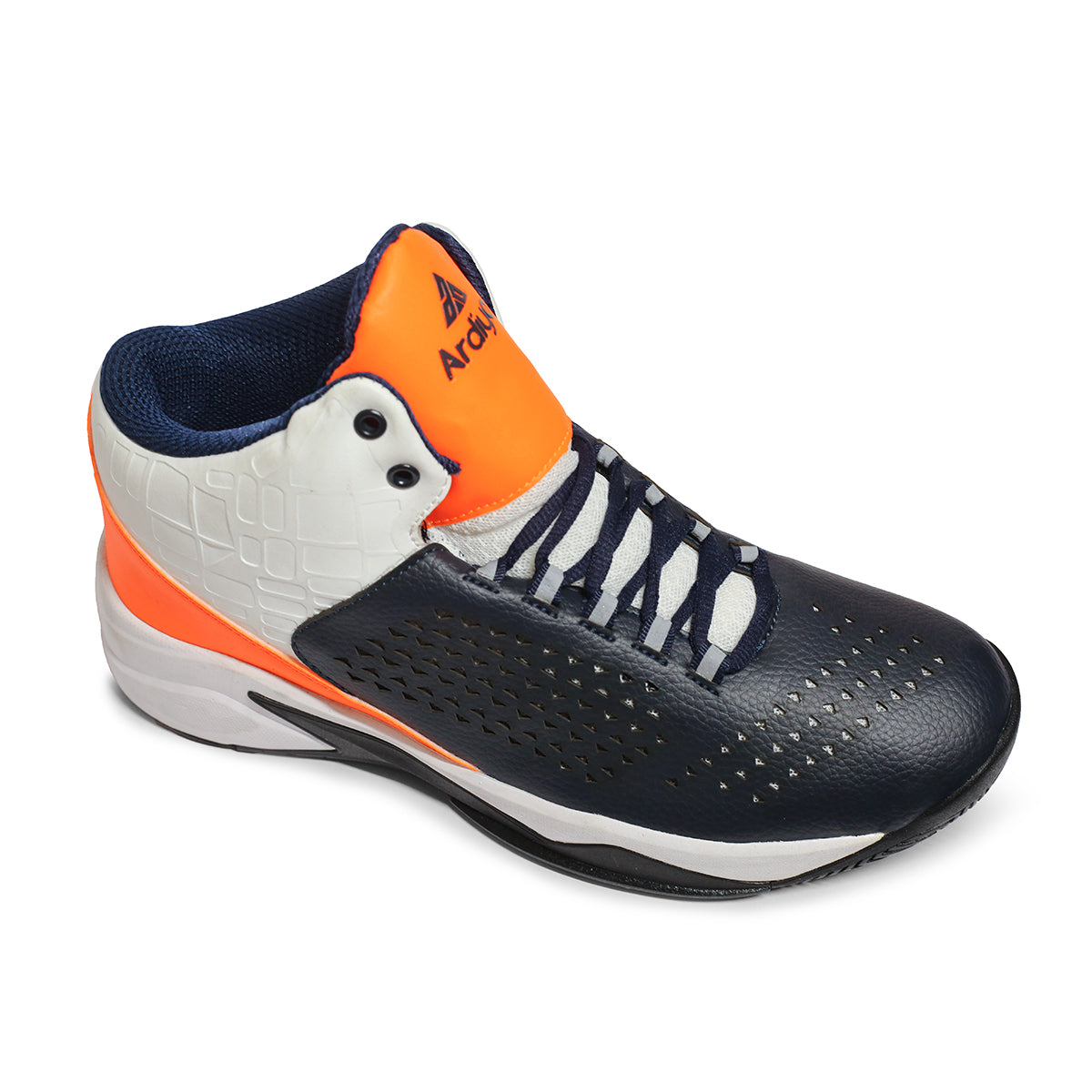 ARDIYO Basketball Shoes for Indoor & Outdoor Court for Boys | High Ankle with Rubberized Outsole for Maximum Grip