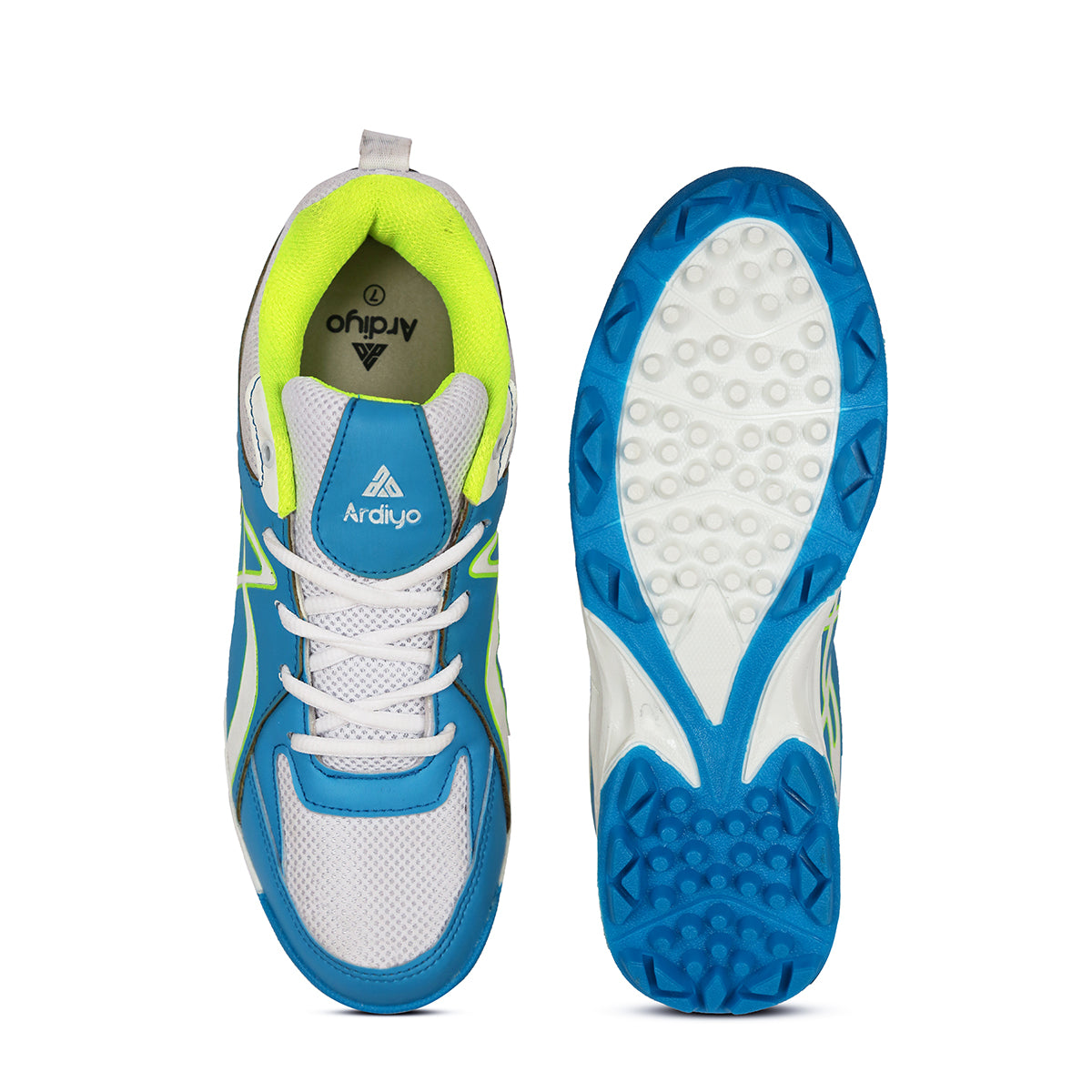 ARDIYO Eco Cricket Studs Men's Running Shoes for Men I Sport Shoes for Boys with High quality synthetic PU/PVC material.