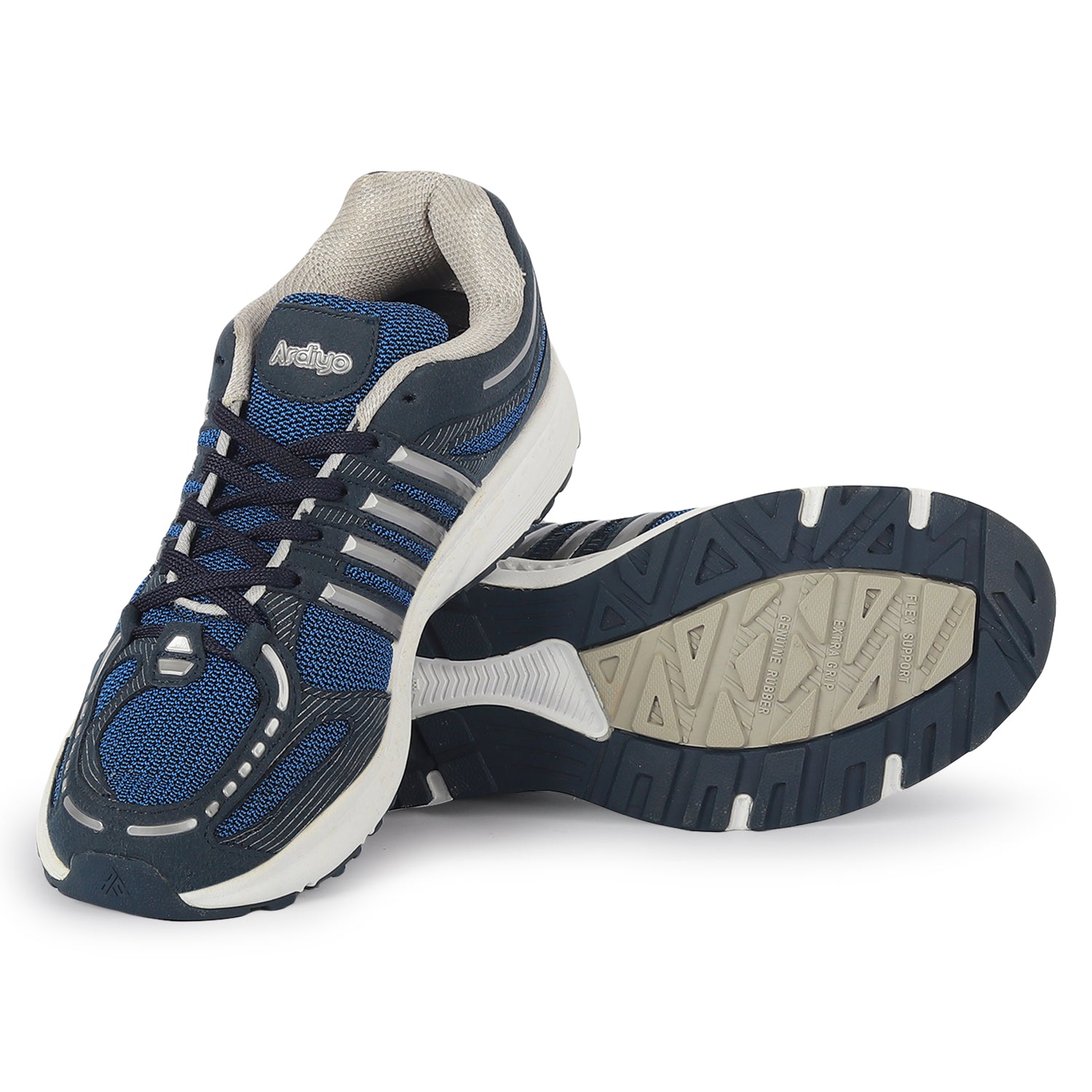 ARDIYO Men's Running Walking Gym Shoes | Men's Shoes with Breathable Mesh Upper and Anti-Slip Outsole | Extra Supportive