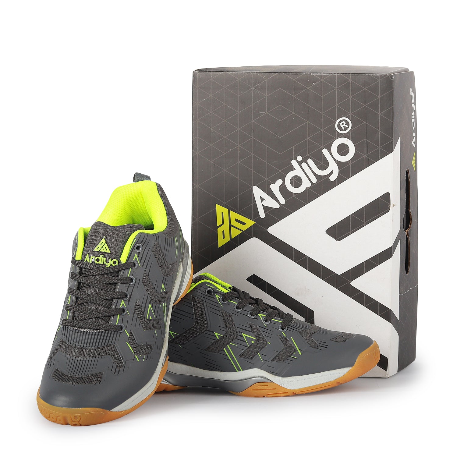 ARDIYO Badminton Fushion  Shoes for Men | Stylish Shoes with Knitted & Light Weight Upper, Support Tech